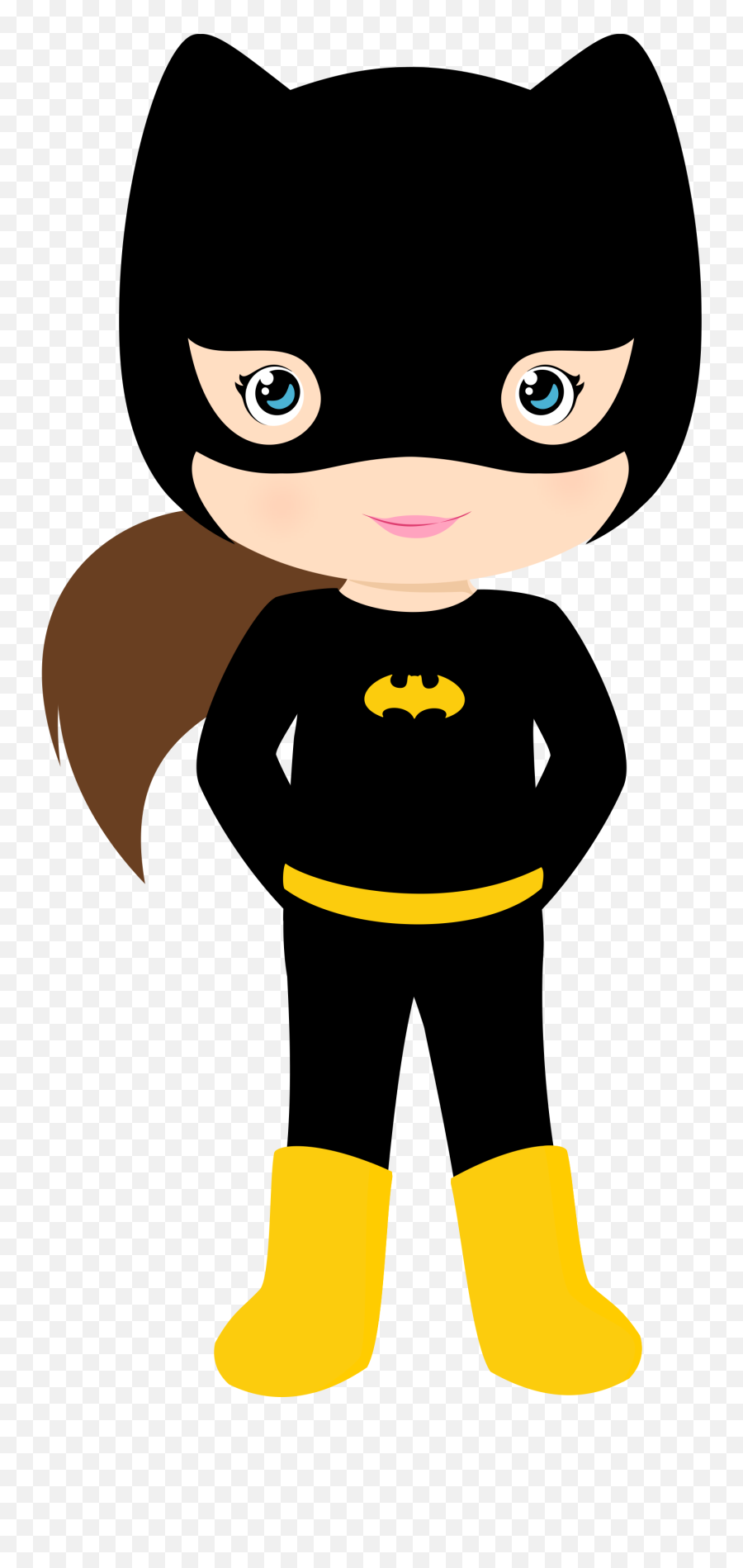 Batgirl - Batgirl Clipart Png Download Full Size Clipart Batgirl Clipart Emoji,Batman Emoji Download
