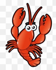 Roll Homarus Cartoon Vector Lobster - Transparent Emoji