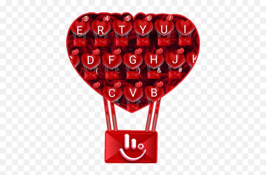 Romantic Red Rose Love Keyboard Theme Hack Cheats U0026 Hints - Abecedario Numerico Emoji,Kik Hidden Emoticons