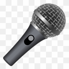 Microphone Emoji Clipart - Emojis De Microfono,Microphone Emoji ...