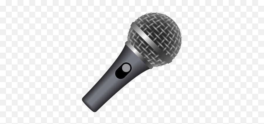 Microphone Icon - Sphere Emoji,Microphone Emoji Transparent