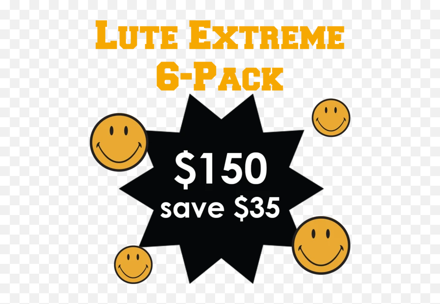 Lute Extreme 6 - Pack Smiley Emoji,Knight Emoticon