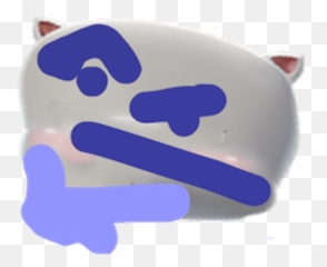 Thinking - Hmm Ms Paint Emoji,Moogle Emoji