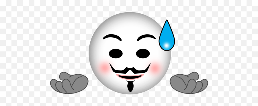 Anonymous Emoji - Annymos Emoticons,Anonymous Emoji