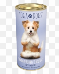 Yoga Dogs Dharma Double Chocolate Cocoa 7oz Round Tin - Supply Emoji
