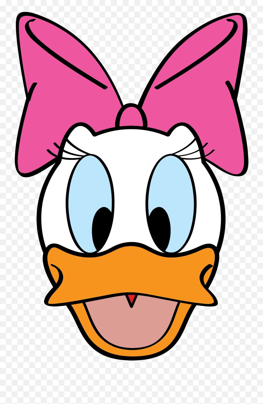 Disney Clipart Daisy Disney Daisy - Daisy Duck Face Clipart Emoji,Mickey Mouse Emoticon