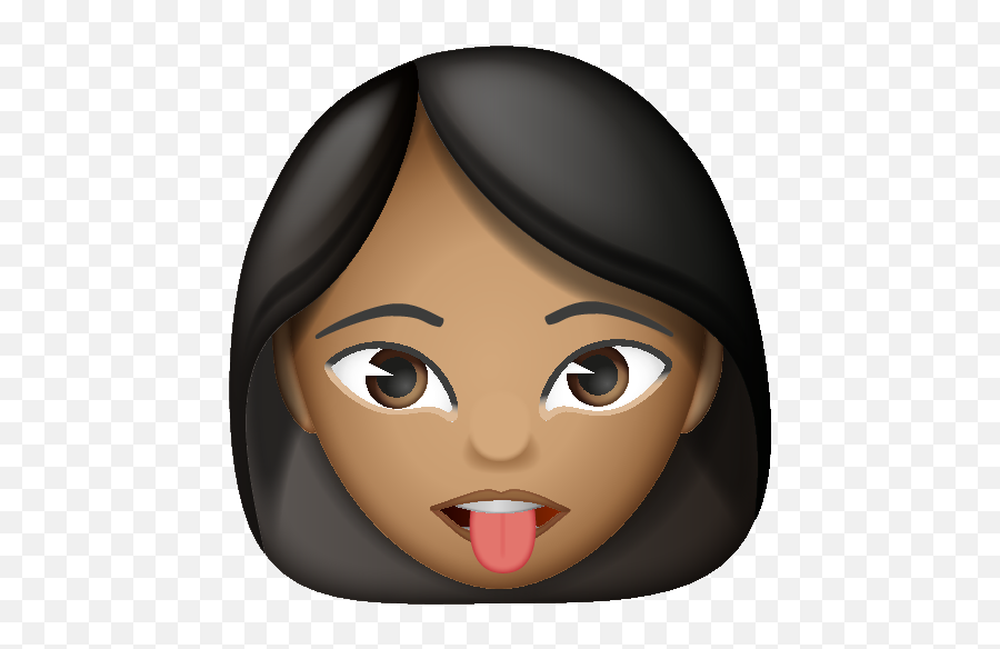 Black Hair Emoji Girl - Emoji Girl,Shoulder Shrug Emoji