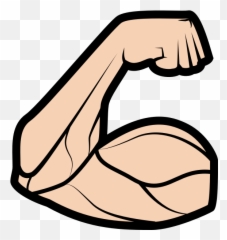 Flexing Biceps - Strong Arms Svg Emoji