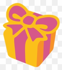 Emoji U1f381 - Present Android Png