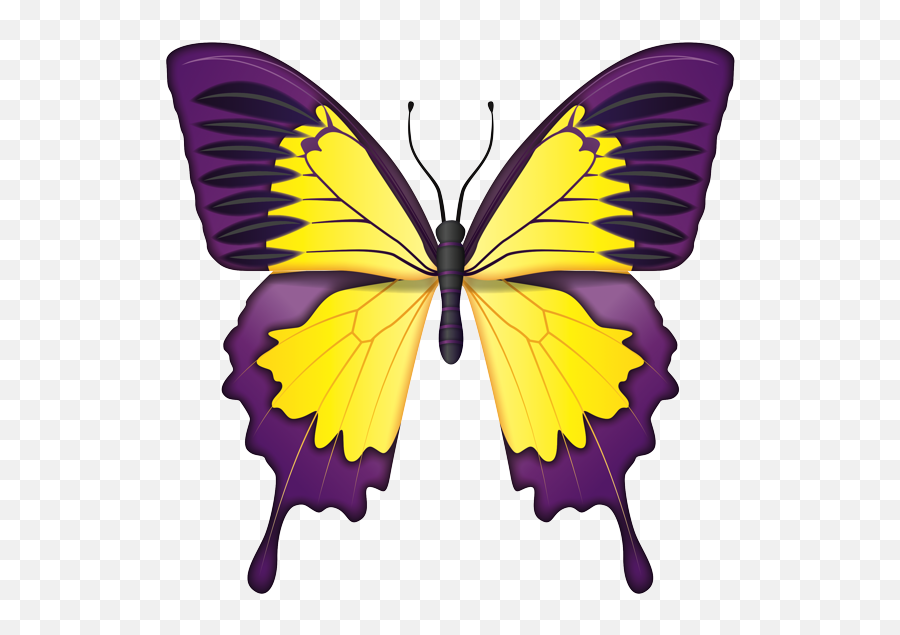 Emoji - Beautiful Color Of Butterfly,Butterfly Emoji