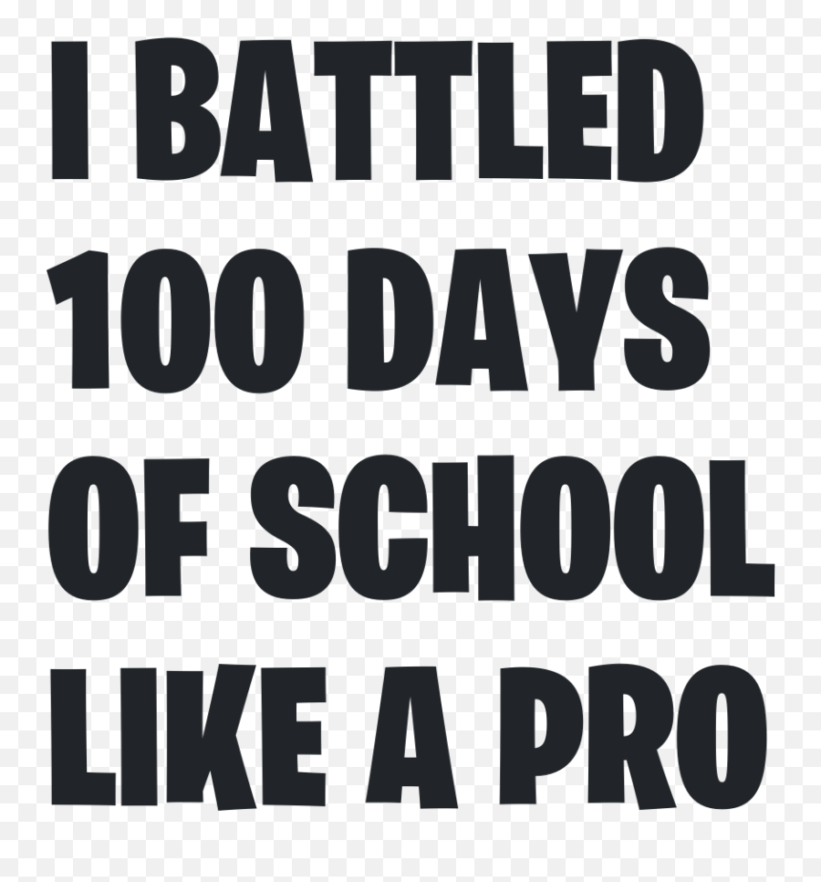 School Like A Pro Fortnite Logo - Poster Emoji,100 Emoji Generator