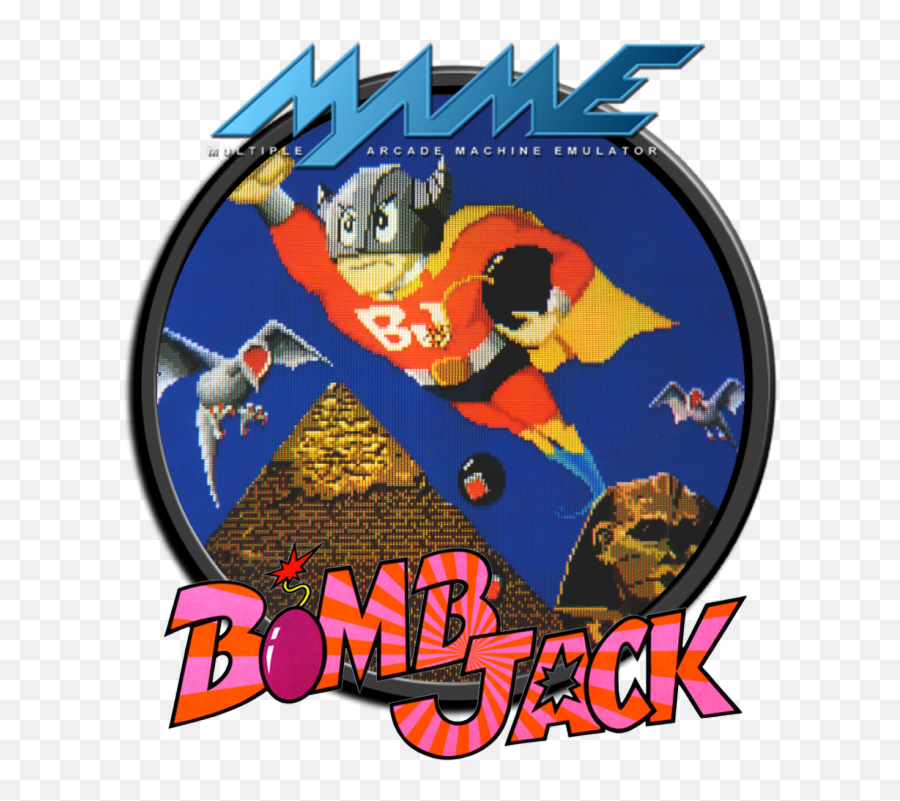 Mega Docklets Style Mame Wheel Images - Bomb Jack Arcade Emoji,Wot Emoji