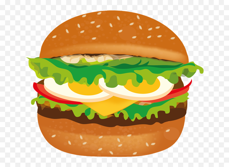 Free Hamburger Cliparts Transparent - Hamburger Png Clipart Emoji,Emoji Hamburger