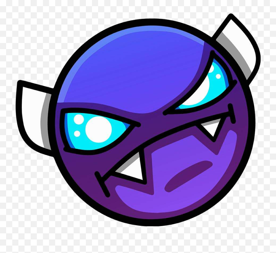 Anybody Have A - Geometry Dash Easy Demon Face Emoji,Demon Emoticon