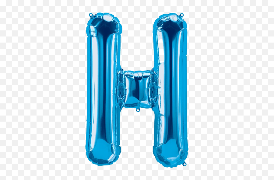Blue Letter H Balloon - Letter H Blue Balloon Emoji,Letter H Emoji