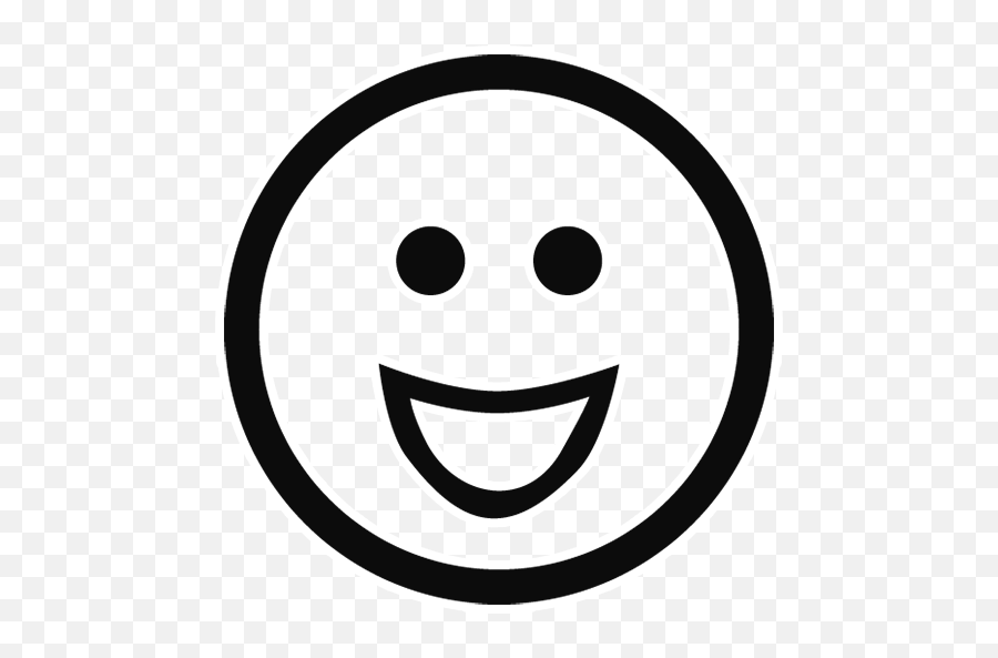 Black Outline Emoji Png Transparent - Smiley,Angry Emoji Meme