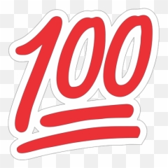 100 Knob Sticker - Imagens De 100 Limites Emoji,Baseball Bat Emoji