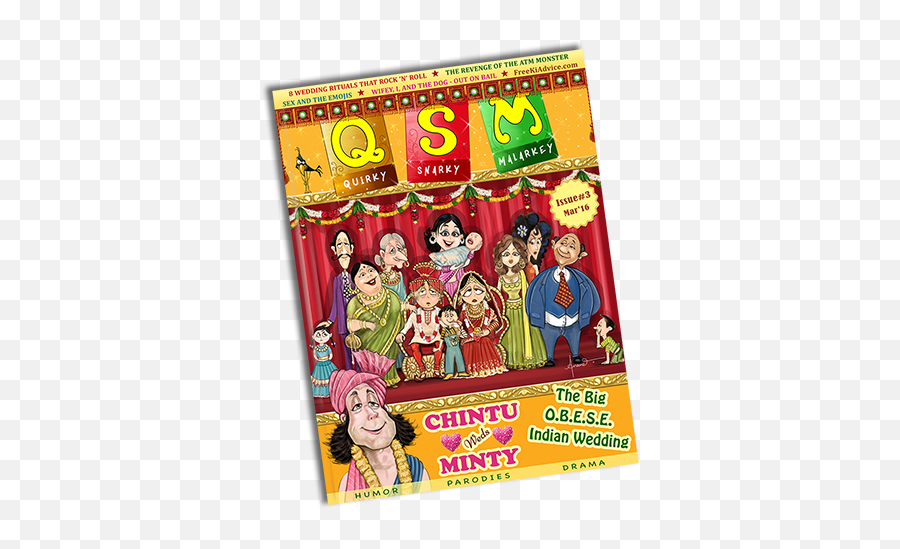 The Qsm Magazineu0027s Indian Wedding Special Issue Is Out - Comic Book Emoji,Wedding Emojis