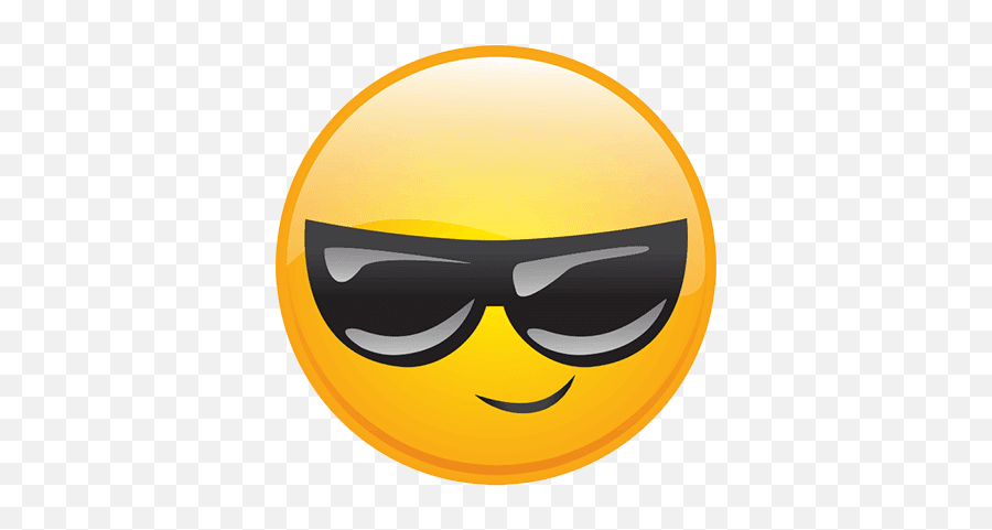 Cool Emoji Emoticon - Emoji Dark Glasses,Puking Emoticon Facebook