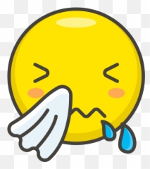 Sneezing Face Emoji - Runny Nose