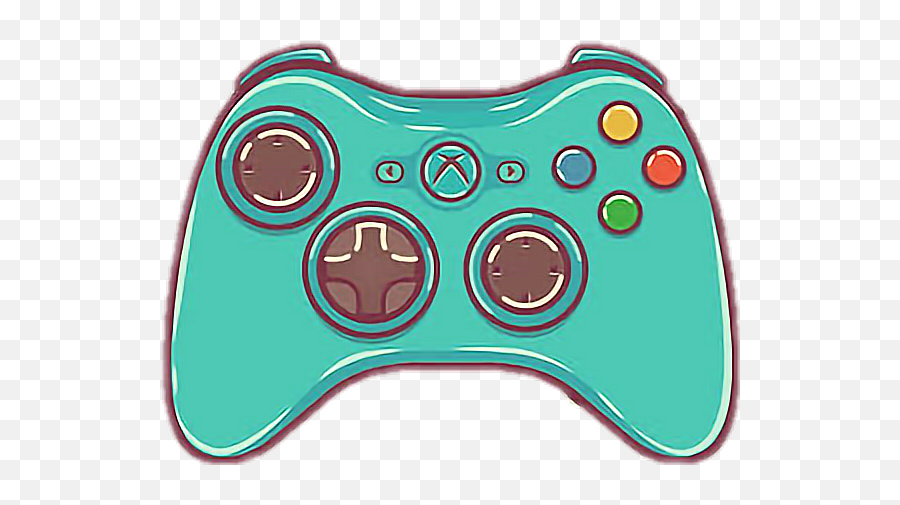 Videogames Xbox Sticker By Edits Los Polinesios - Control De Xbox Dibujo Emoji,Video Game Emoji