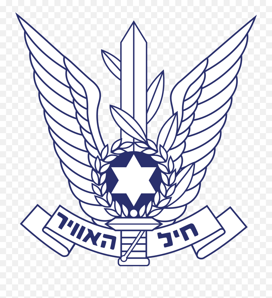 Israel Sticker - Israel Air Force Coat Of Arms Emoji,Israel Flag Emoji