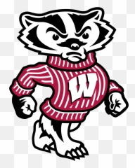 Bucky Badger Clipart - University Of Wisconsin Badger Emoji,Badger Emoji