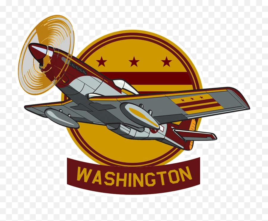 Washington Redtails Concept - Washington Redtails Png Emoji,Flag Plane Emoji