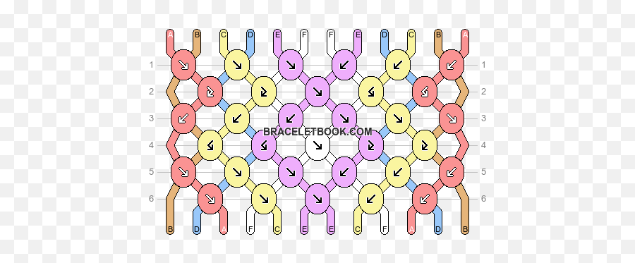 Normal Pattern - Trans Flag Friendship Bracelet Pattern Emoji,Lol Idk Emoticon