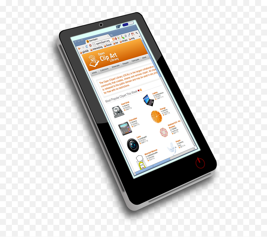 Smartphone Touchscreen Calling - Open Clipart Tablet Emoji,Emojis On Iphone 6