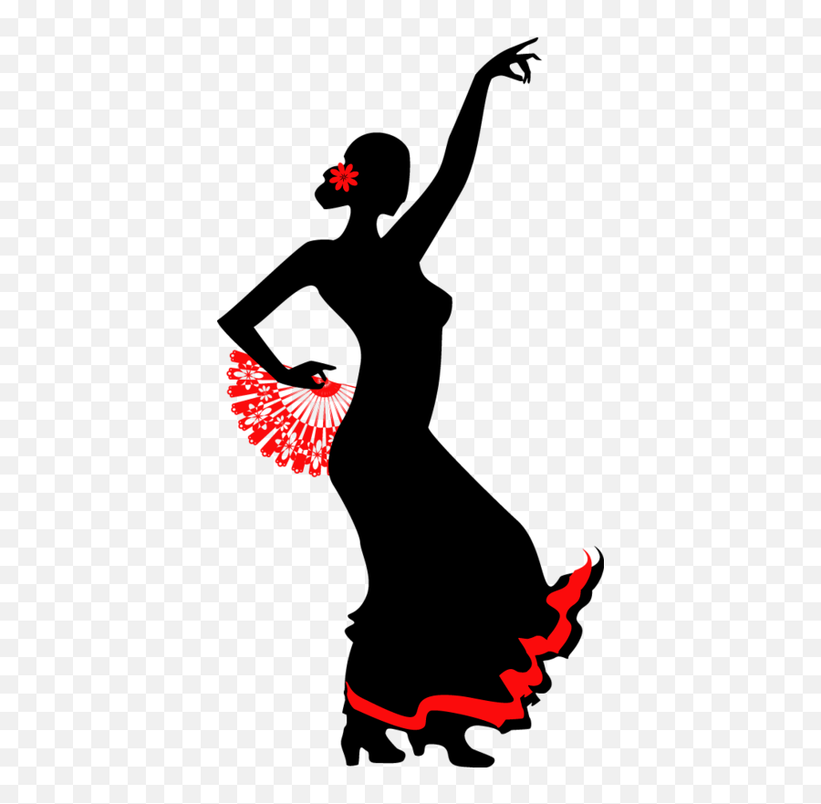 Dancer Clipart Flamenco Dancer Dancer - Flamenco Dance Clipart Png Emoji,Flamenco Dancer Emoji