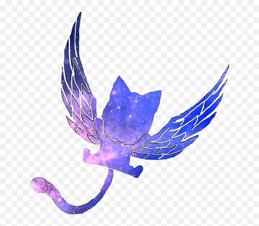 Fairytail Happy Anime Cat Flyingcat - Happy Fairy Tail Clipart Emoji,Fairy Tail Emoji