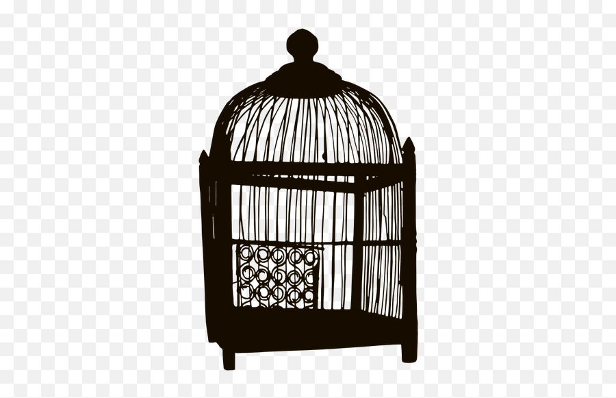 Fågelbur Siluett - Golden Cage Png Emoji,Jeep Emoji