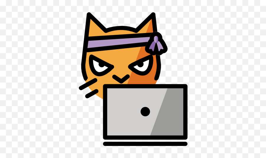 Hacker Cat Issue - Smile Emoji,How To Make A Cat Emoji