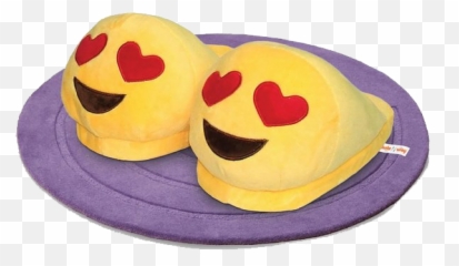 Emoji Slippers - Stuffed Toy,Emoji Slippers