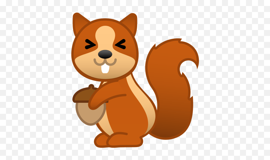 Chipmunk Emoji Meaning With Pictures - Squirrel Emoji,Fox Emoji