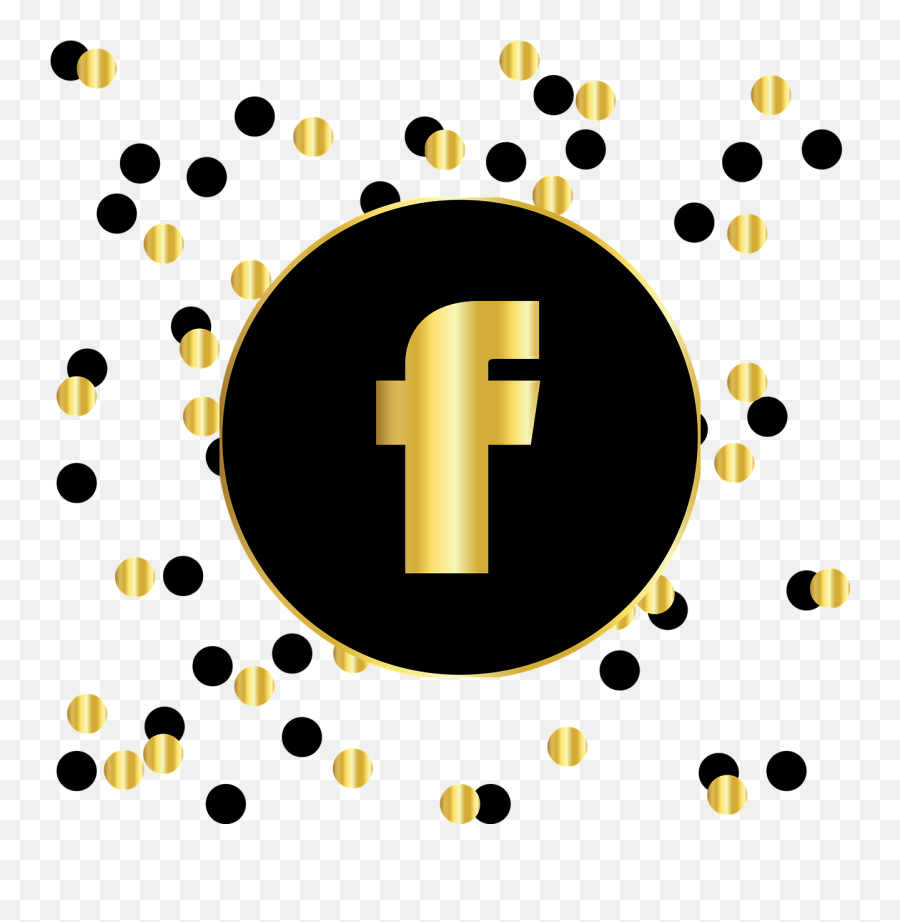 Facebook Social Media Icons Website Symbol Black And Gold Instagram Icon Emoji Gold Emoji Keyboard Free Transparent Emoji Emojipng Com