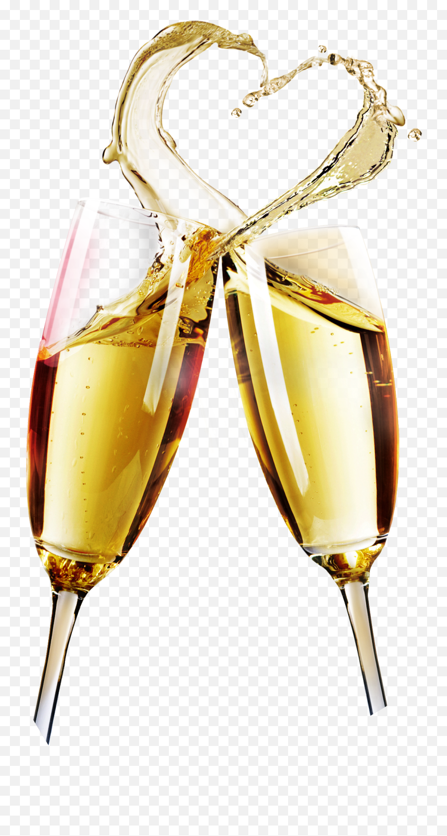 Champagne Glass Wine Glass Cup - Champagne Png Download Gold Wine Glass Png Emoji,Champagne Emoji