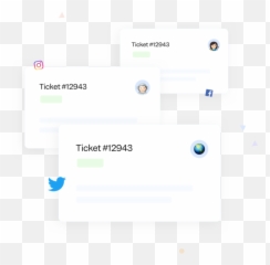 Tool For Efficient Social Customer Service - Swatio Screenshot Emoji,Ticket Emoji