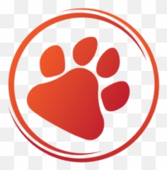 Red Paw Png Picture - Circle Emoji,Paws Emoji