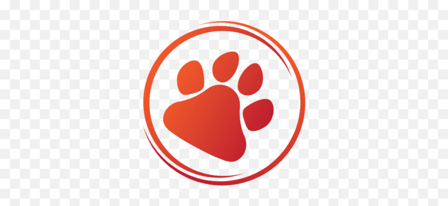 Red Paw Png Picture - Circle Emoji,Paws Emoji