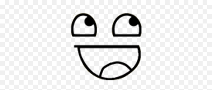 Epic Smiley Face - Roblox Haha Made You Look Meme Emoji,_ Emoticon