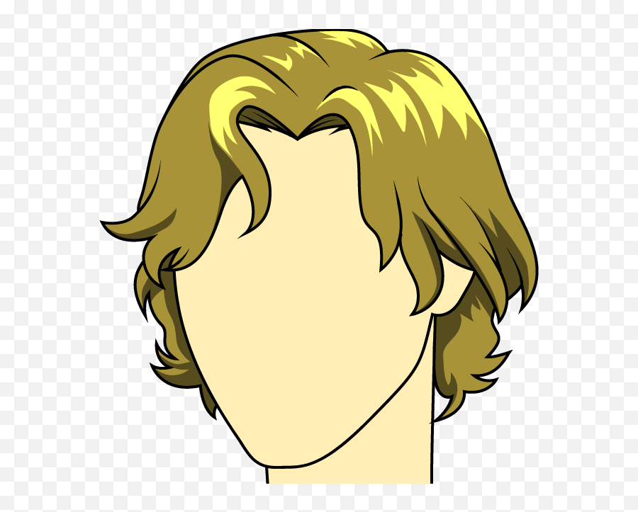 How To Draw Male Hairstyle 5 U2013 Pop Path - Male Long Hair Drawing Emoji,Wavy Emoji