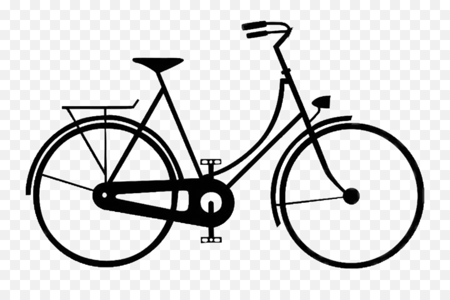 Bike Bicycle Silhouette Freetoedit - Bicycle Silhouette Emoji,Emoji Bike