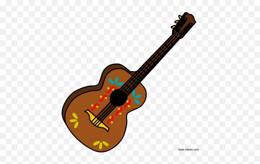 Mexican Guitar Clipart Png - Mexican Guitar Clipart Emoji,Mariachi Emoji