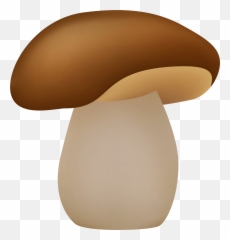 Brown Mushroom Clipart Web Clipartbarn - Png Emoji