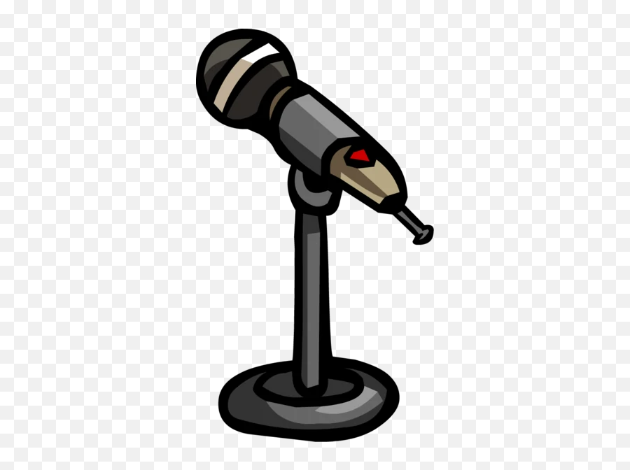 Microphone Furniture Club Penguin Wiki Fandom - Club Penguin Microphone Emoji,Microphone Emoji Transparent
