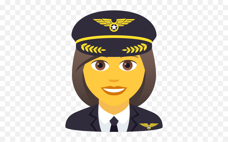 Emoji Mujer Piloto Copiarpegar Wprock - Emoticono Policia Mujer,Cruz Emoji