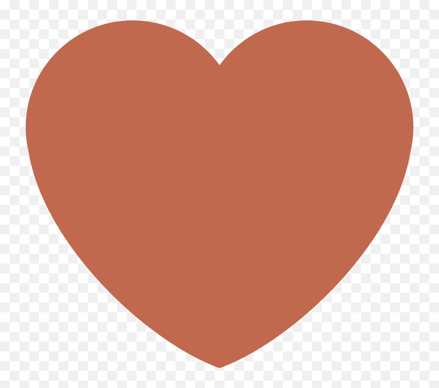 Brown Heart Emoji Clipart,Sparkling Heart Emoji