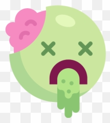 Zombie Vector SVG Icon 34 - PNG Repo Free Icons Vomiting Png Emoji